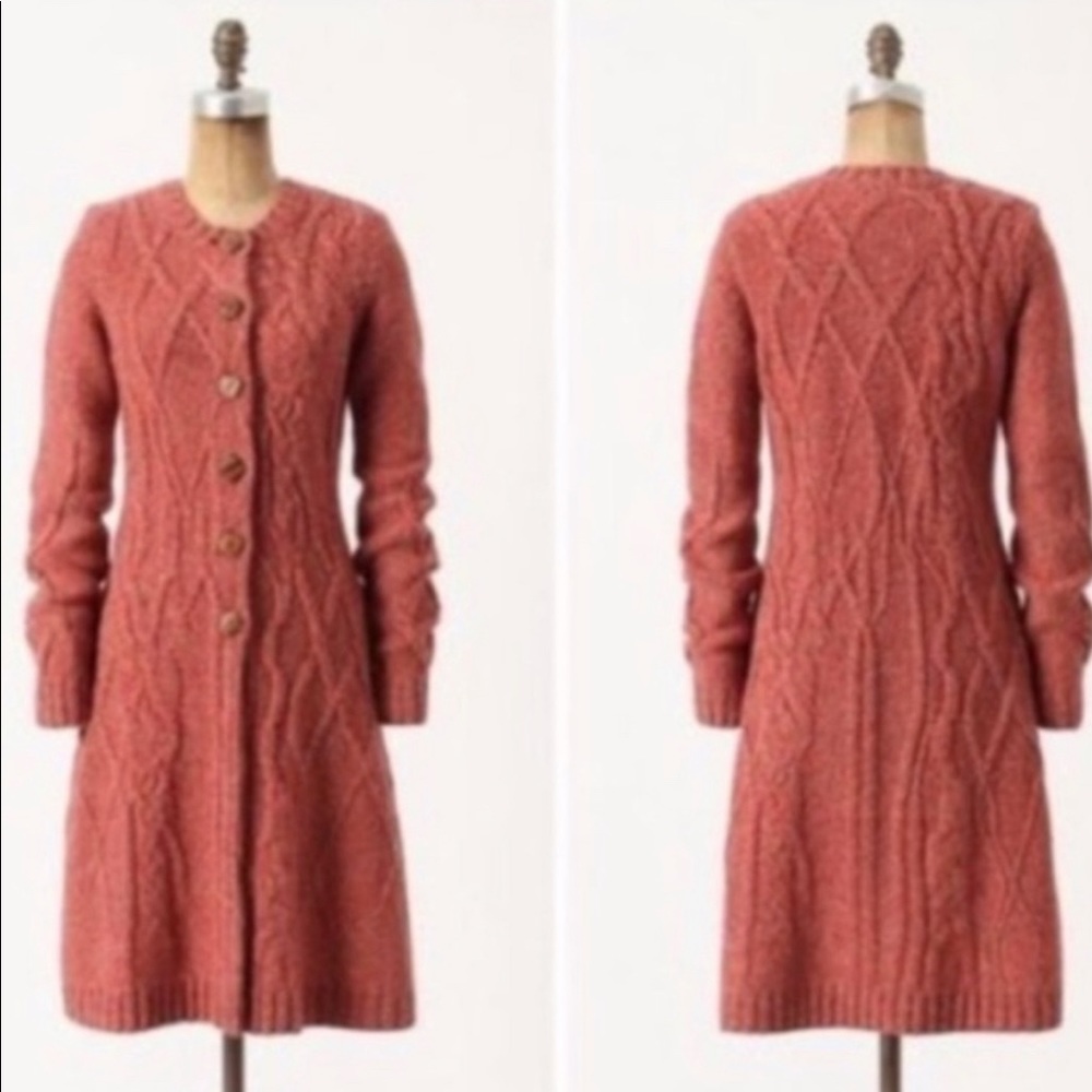 Far Away From Close Anthropologie Duster Sweater